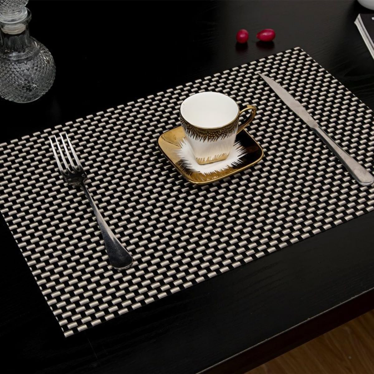 ZUKIDA ������ ��ڤʥץ졼���ޥå� 6 �祻�åȡ����������ñ�������Ǿ��ס�������ӥˡ��� ���å���ơ��֥�����Ǯ�ץ졼���ޥå� �����˥󥰥ơ��֥���...