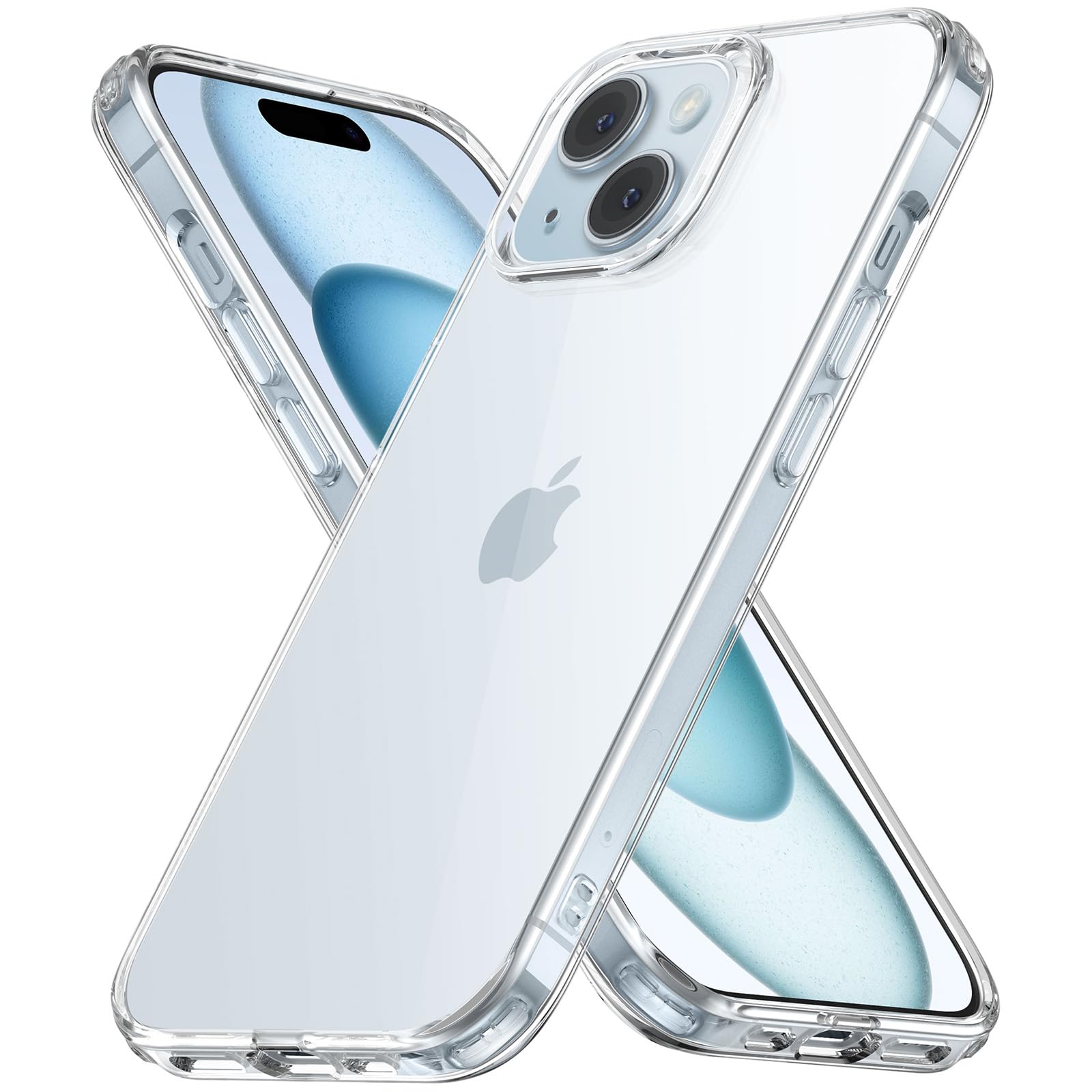 樂天商城 - ESR iPhone 15 ケース クリア ケース 耐衝撃 薄型 カバー 黄ばみにくい スリム iPhone15 ケース 透明 TPU スマホケース アイフォン15 ケース クリア Project Zeroシリーズ