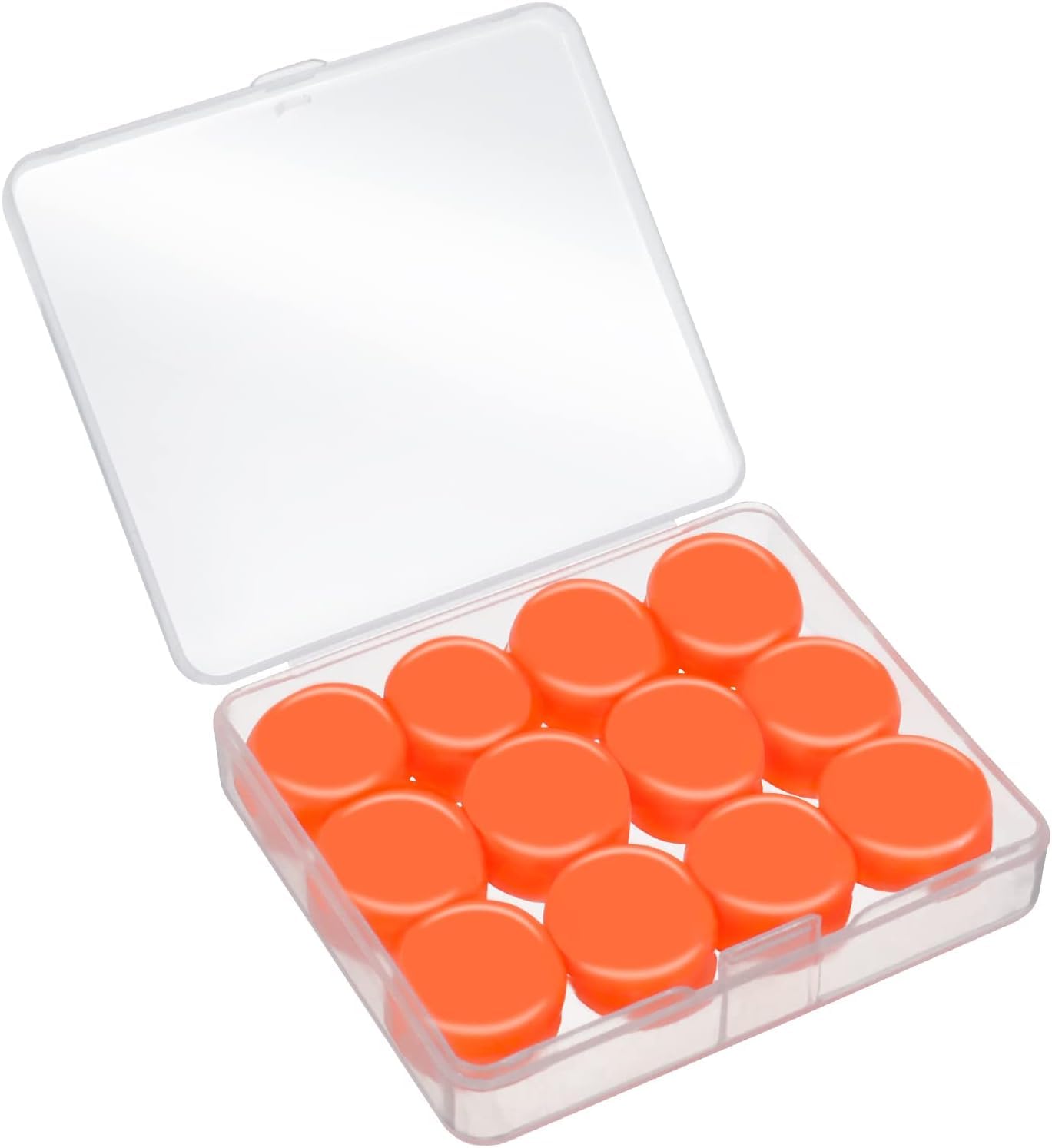 Hitchlike 耳栓 6ペア シリコン 防水耳栓 防音 水泳防水みみせん 睡眠用 騒音防止 水洗い可能 再使用可..