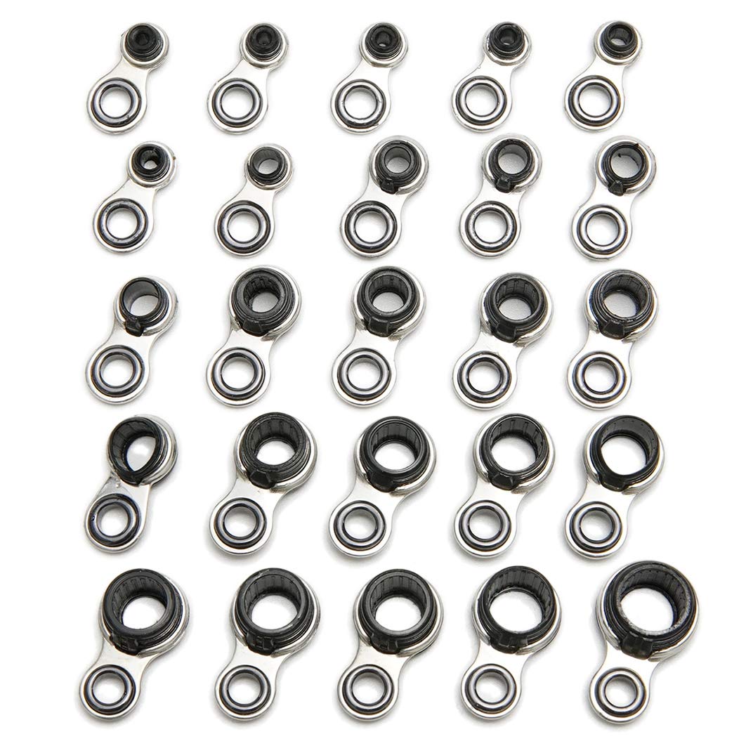 Rakuten - ロッドガイド ステンレス 釣り竿 1.0mm・5.8mm 交換 修理 25点セット