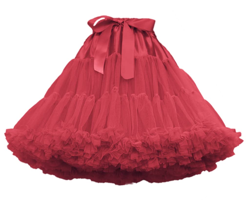 [Euyqs] レディース パニエ ロリータ チュチュスカート ワイヤーない ショート チュール ペチコート ふ..