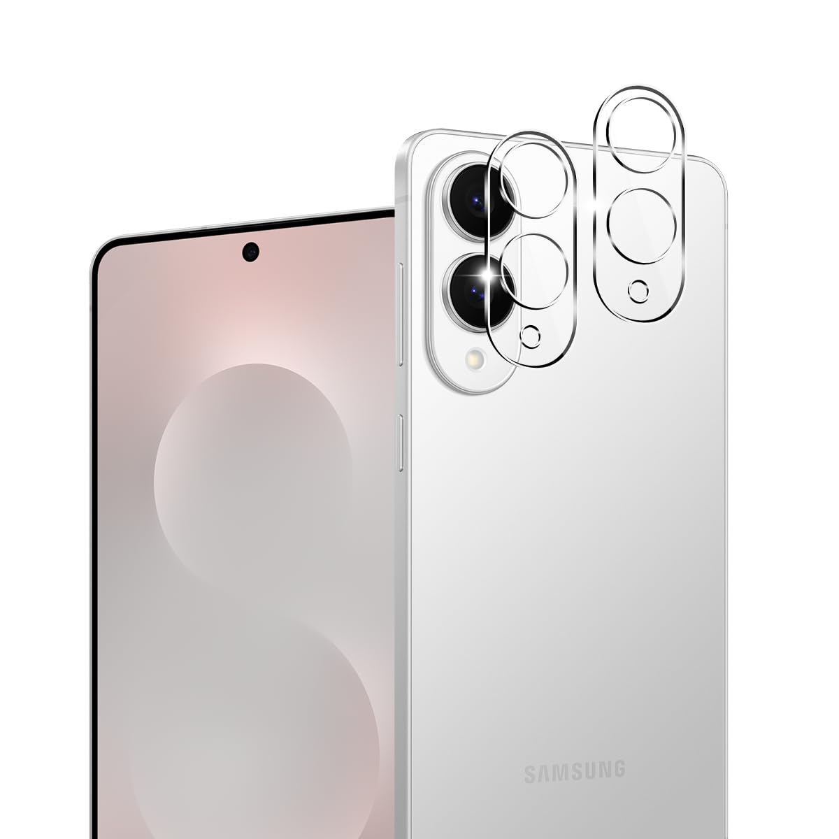 樂天商城 - 【wnunbg 2枚セット】 対応 Galaxy S25 Edge カメラフィルム 2枚 【日本旭硝子素材採用 硬度9H 飛散防止 】 対応 ギャラクシー S25 Edge レンズフィルム レンズ保護フィルム 超薄型 耐衝撃 引っかきキズに強い 指紋防止