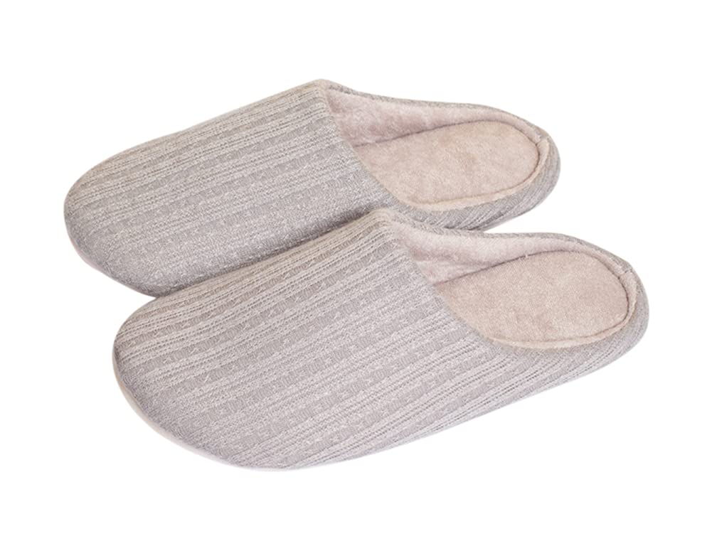 樂天商城 - [Euyqs] スリッパ 室内 快適 かわいい 男女兼用 (グレー, 大人, 25.5 cm, 長さ・寸法・重量（範囲）, 日本の靴のサイズ寸法, 26.5 cm)