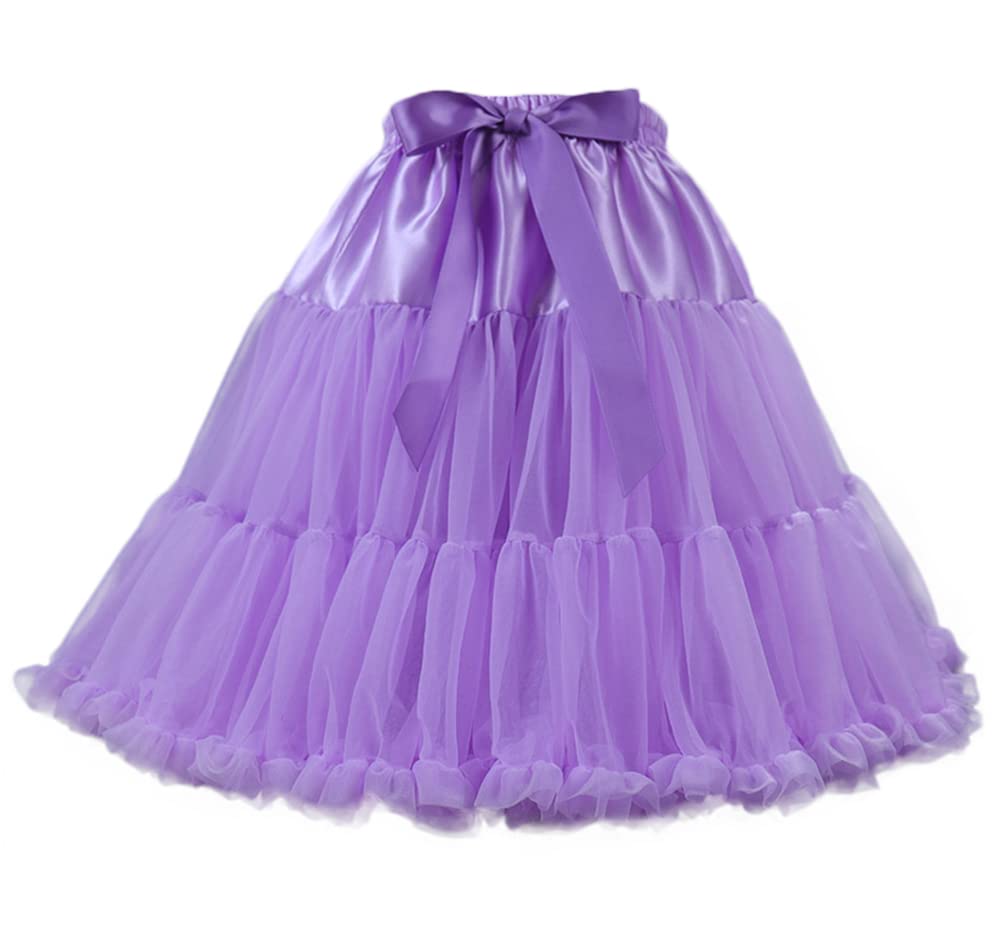 [Euyqs] レディース パニエ ロリータ チュチュスカート ワイヤーない ショート チュール ペチコート ふ..