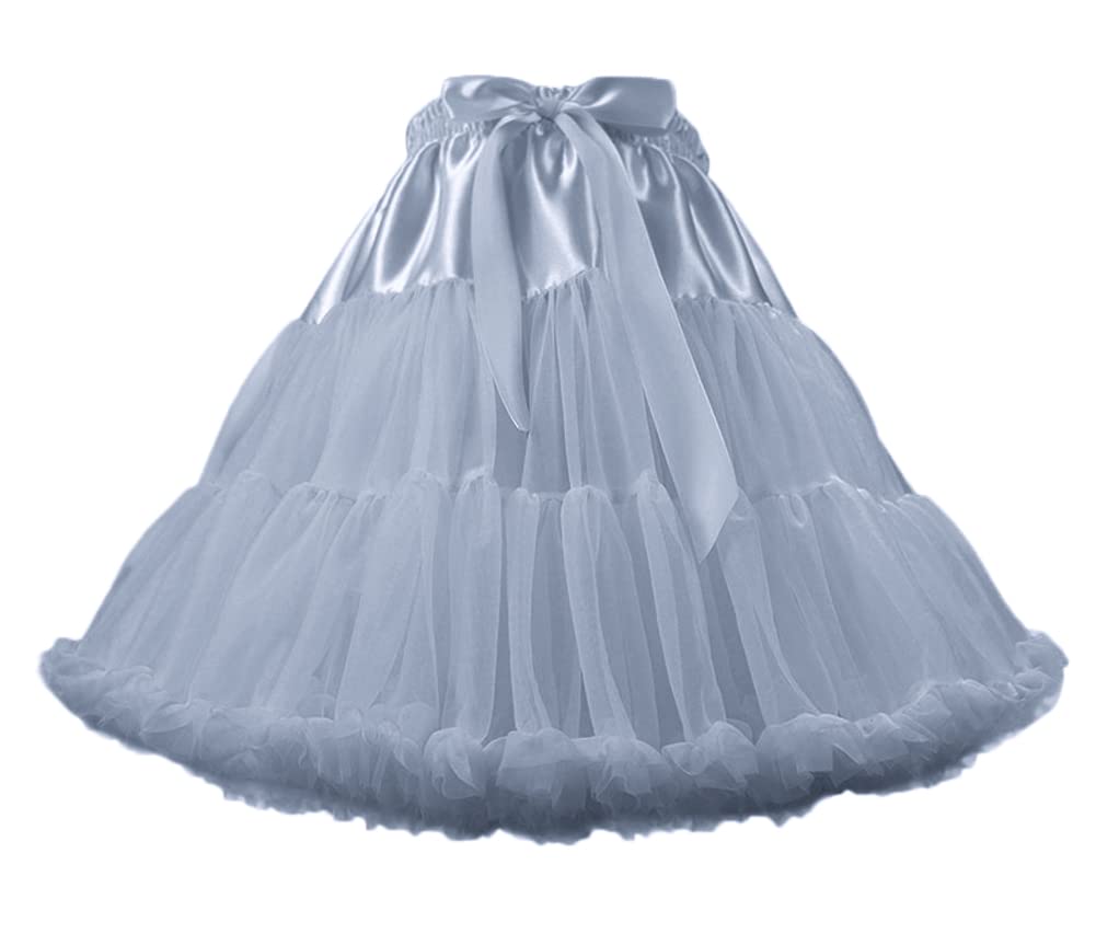 [Euyqs] レディース パニエ ロリータ チュチュスカート ワイヤーない ショート チュール ペチコート ふ..