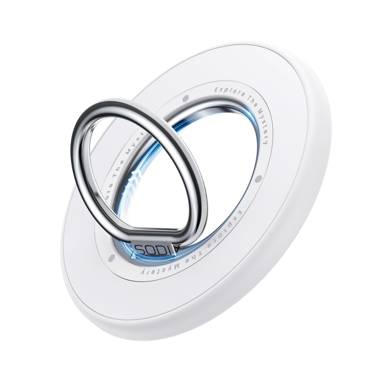 【両面マグネット・超・磁力】SODI スマホリング MagSafe対応 360度回転・90度反転 マグセーフ MagSafe リング バンカーリング マグネット式 磁石 簡単着脱 スマホ落下防止 iPhone 17/16/15/14/13/12 Pro M