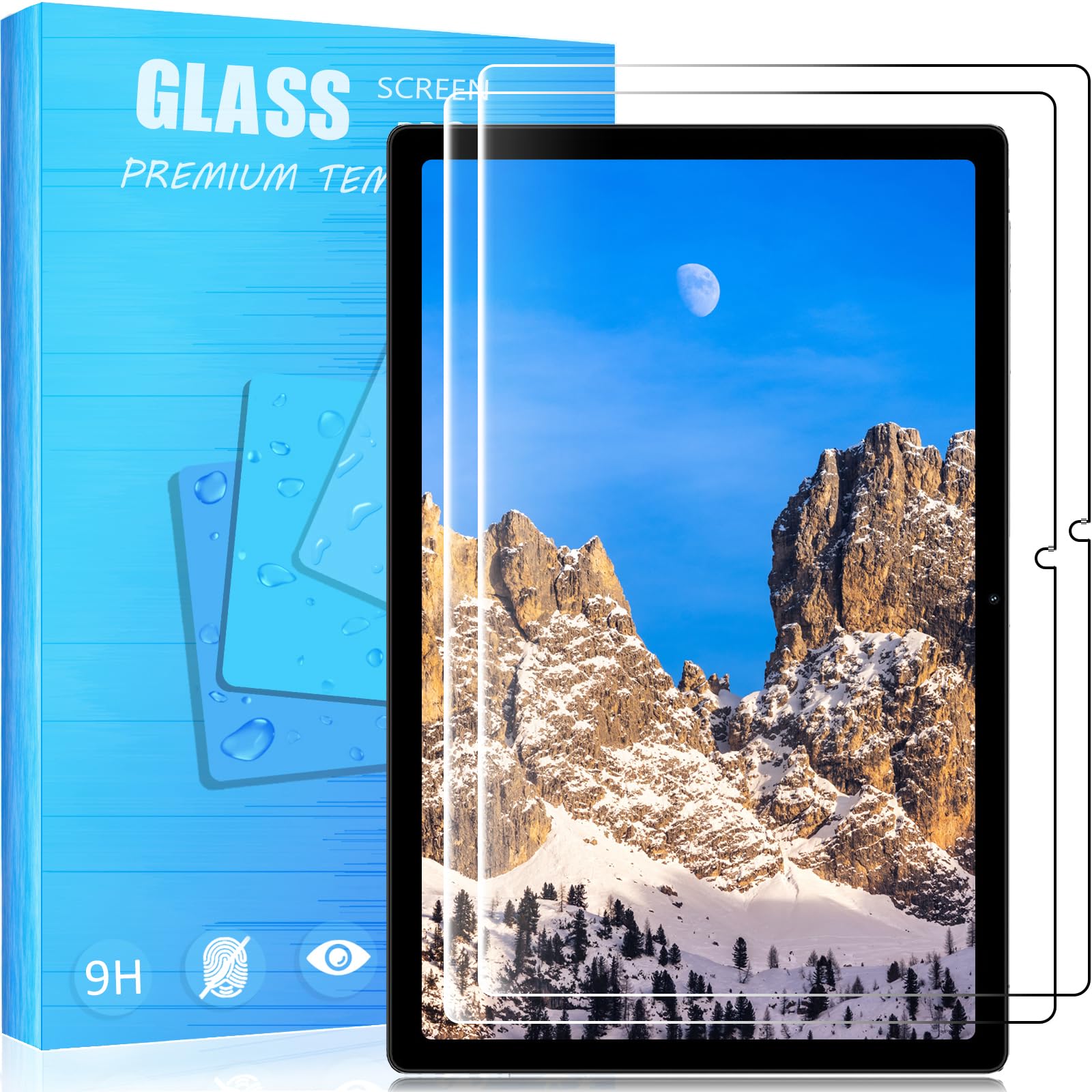 樂天商城 - 【2枚セッ専用ガラス保護】2023年発売 対応 UMIDIGI A13 TAB 10.51インチ 用のガラスフィルム 硬度9H 日本製素材旭硝子製 薄型0.33mm 飛散防止 撥油性 耐衝撃 UMIDIGI A13 TAB タブレット 10.51インチ 用