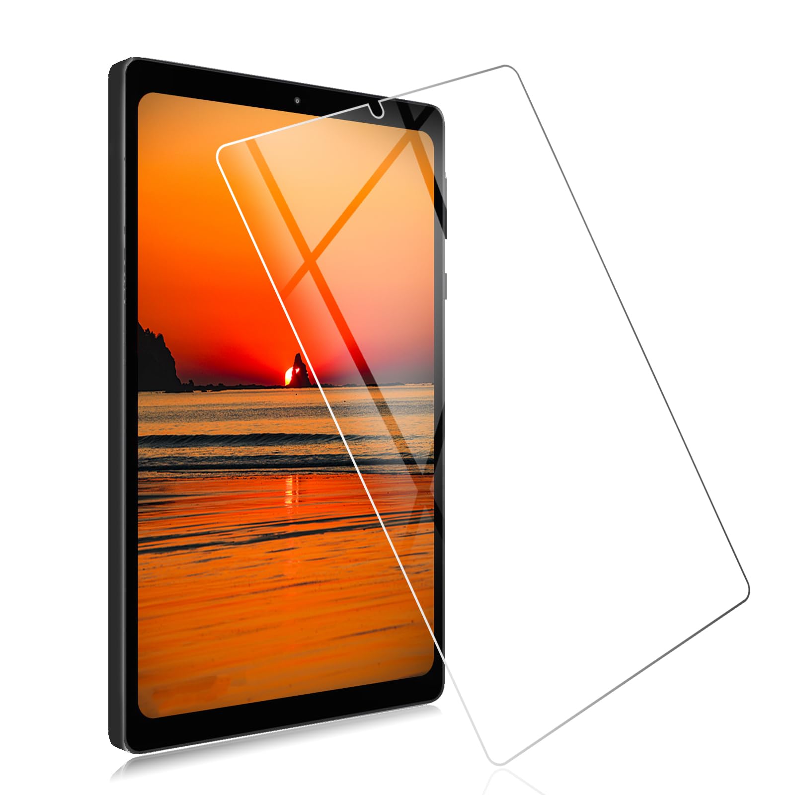 楽天VanVenus対応 Headwolf FPad6 Android 14 タブレット 8インチ用のガラスフィルム 強化ガラスフィルム 耐指紋 撥油性 表面硬度9H ラウンド加工処理 飛散防止処理 光沢表面仕様 画面保護 指紋防止 保護シート 対応 Headwolf FPa