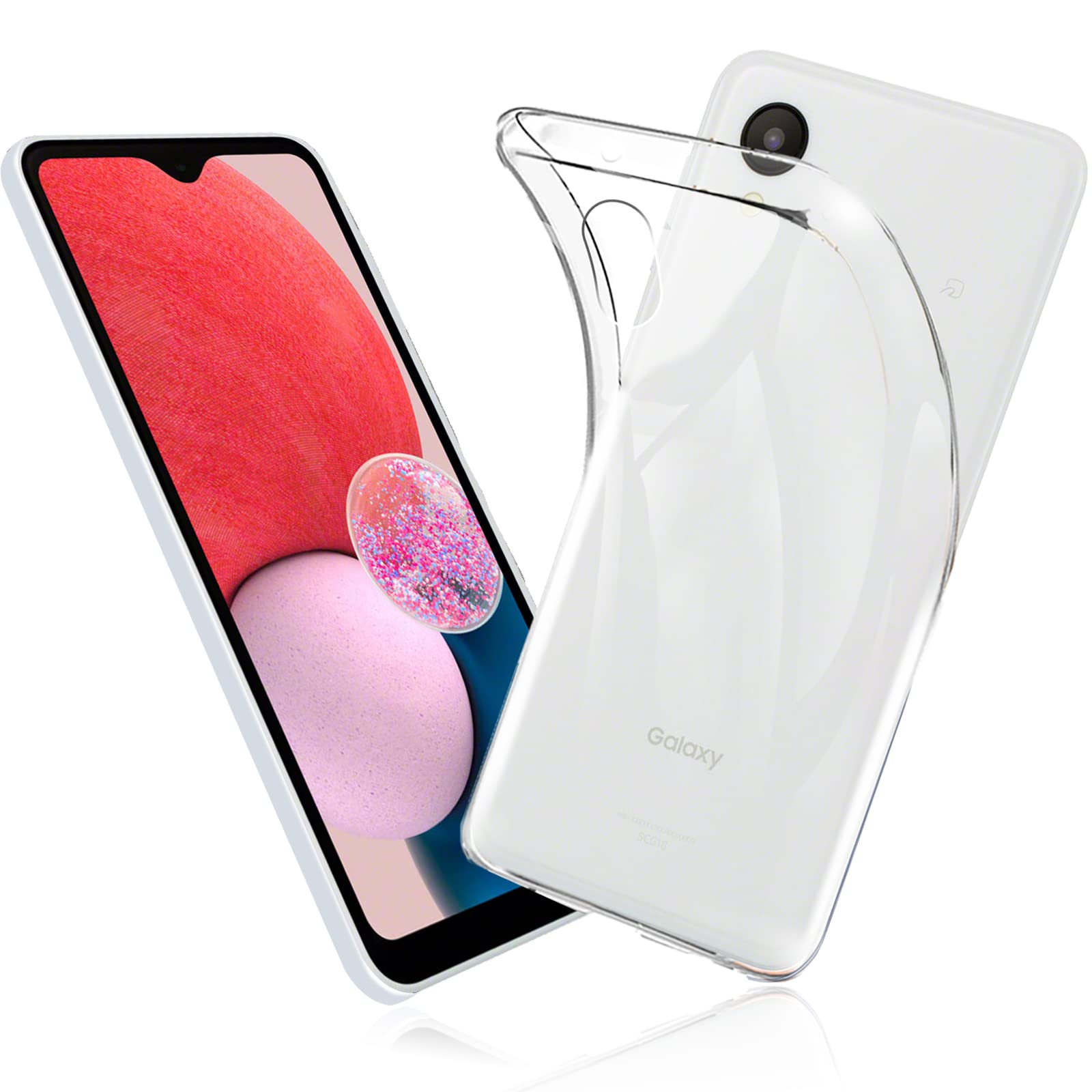 Rakuten - FOR Galaxy A23 5G ケース SCG18 / SC-56C カバー クリア TPU透明保護 ソフト シリコンケース 薄型 落下防止 衝撃吸収 耐衝撃 柔らかい手触り クリア FOR Galaxy A23 5G SCG18 / SC-56C 全