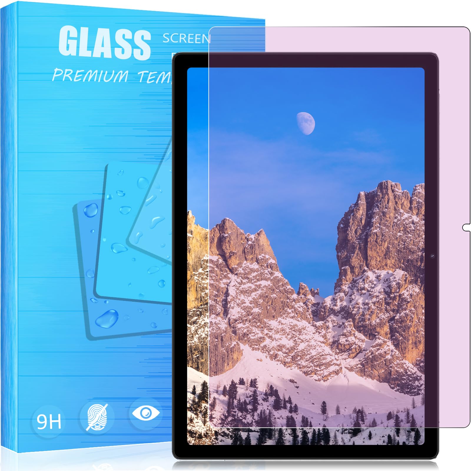 Rakuten - 対応 UMIDIGI A13 TAB 10.51インチ ガラスフィルム ブルーライトカット目の疲れ軽減 防塵ネット付き FOR UMIDIGI A13 TAB ガラスフィルム 硬度9H 旭硝子素材製 耐衝撃 UMIDIGI A13 TAB 対応 強化 ガラ