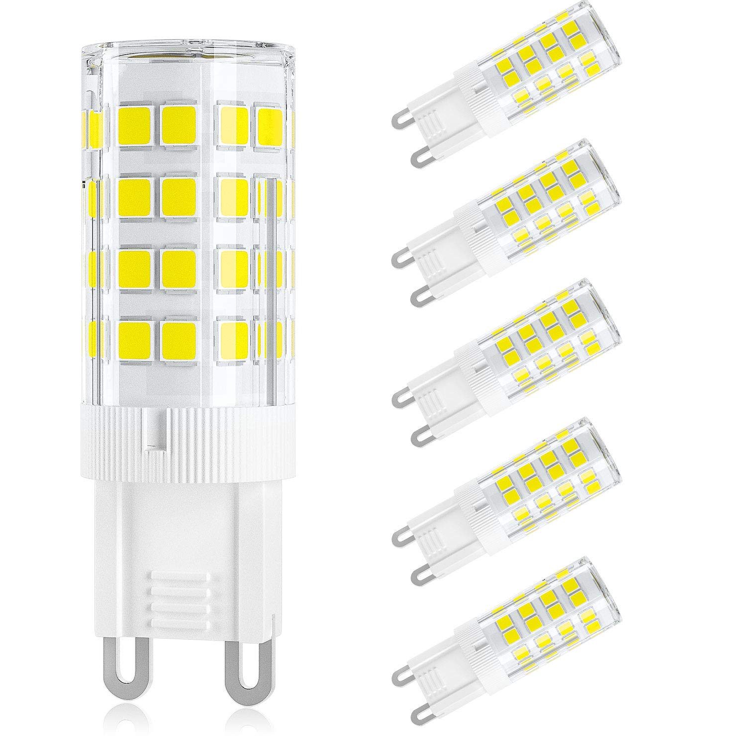 DiCUNO LED�ŵ� G9���� ����ߥå��� LED���� Ĵ���Բ�ǽ 3W 320lm ���������� 6000K ���� 30W�ϥ������������ 6�ĥ���...