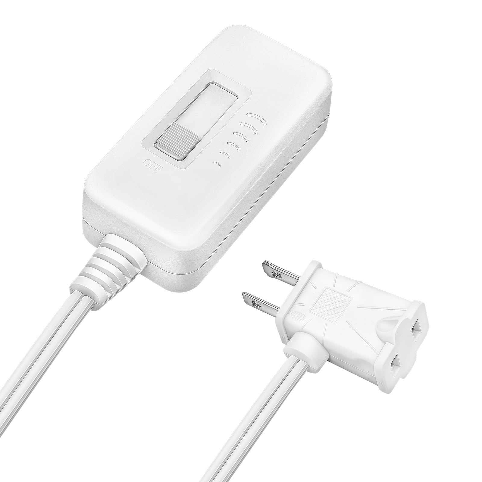 DiCUNO 調光スイッチ コンセント用 光量調節 パワーコントローラー 調光電球に対応 使用範囲200W以下 A..