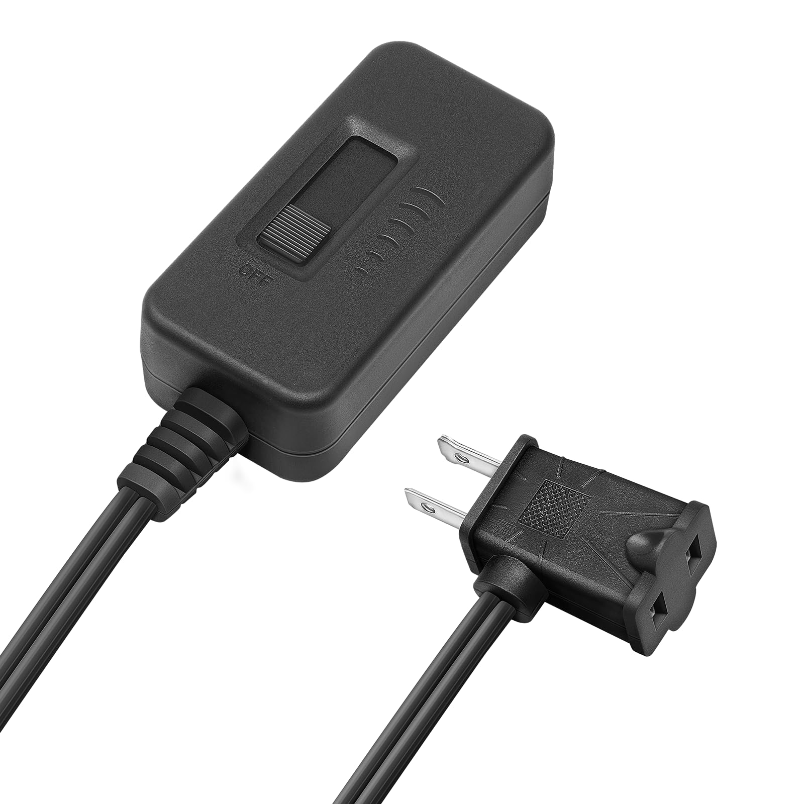 DiCUNO 調光スイッチ コンセント用 光量調節 パワーコントローラー 調光電球に対応 使用範囲200W以下 A..