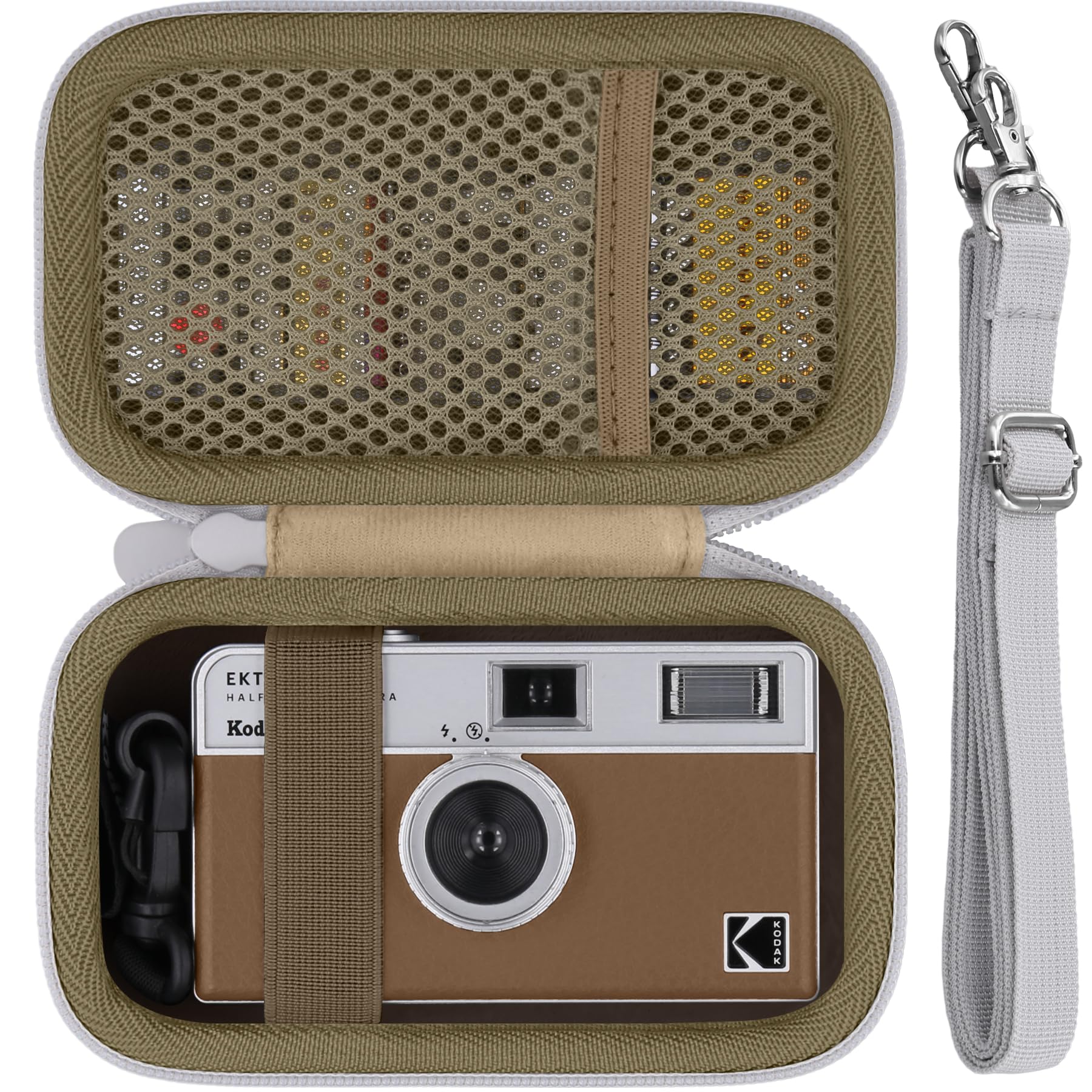 （ケースのみ）コダック Kodak EKTAR H35/H35N/ULTRA F9/M35/M38 フィルムカメラ用収納ケース ショルダ..
