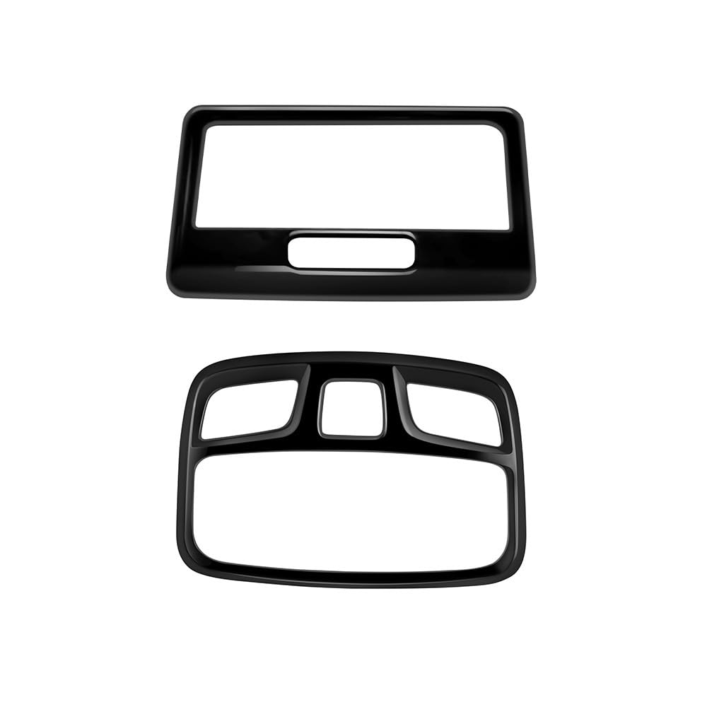 Rakuten - MEKOMEKO スズキ jimny ジムニーノマド JC74W ジムニーシエラ JB74W リーディングランプ カバー フロントライトフレーム ルームランプカバーパネル インテリアパネル 内装パーツ アクセサリー ABS素材 フロント リアセット2PCS