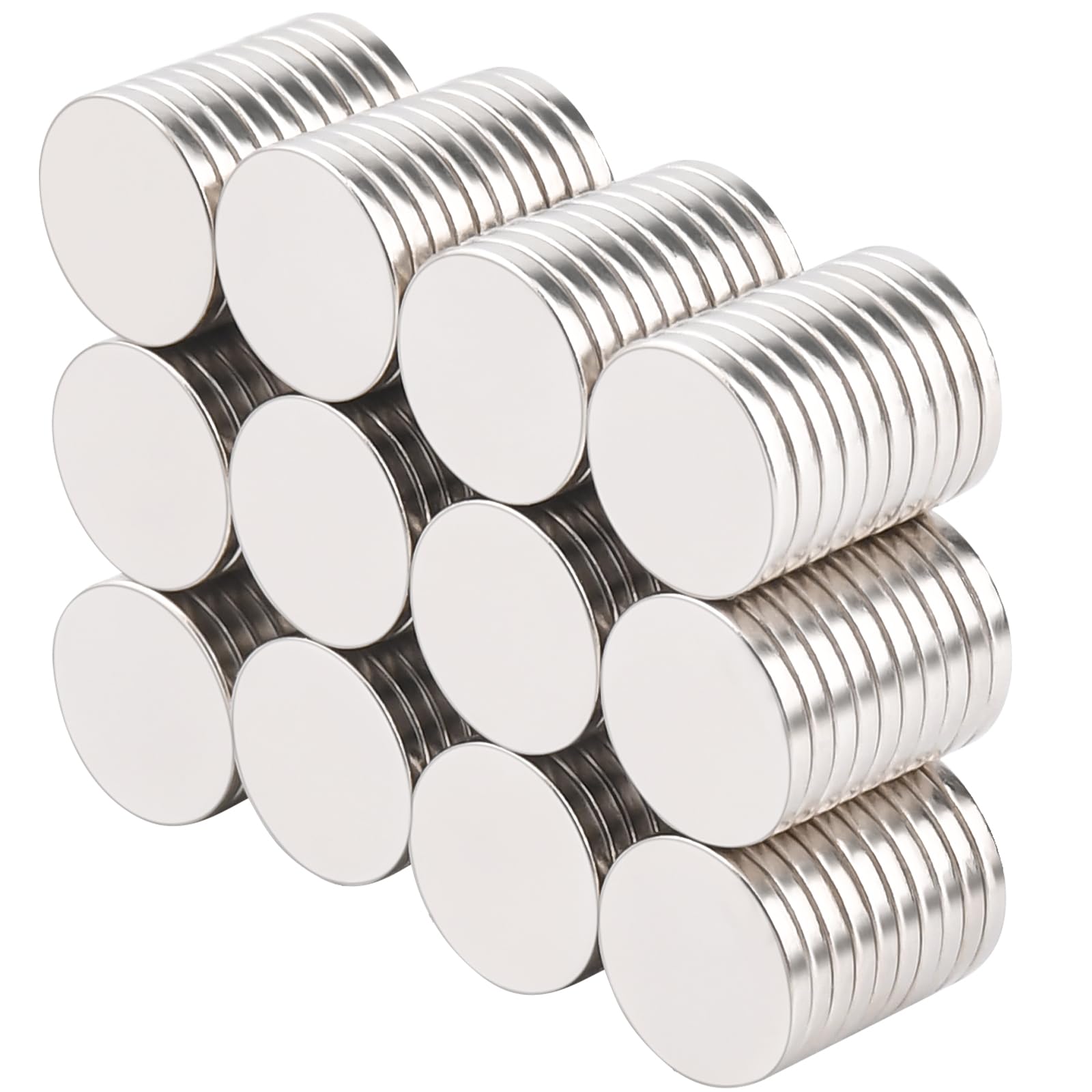 120個入超強力ネオジム磁石,8x1 mm 強力磁石 小型 丸型マグネット, 冷蔵庫マグネット 希土類磁石 小型 ..