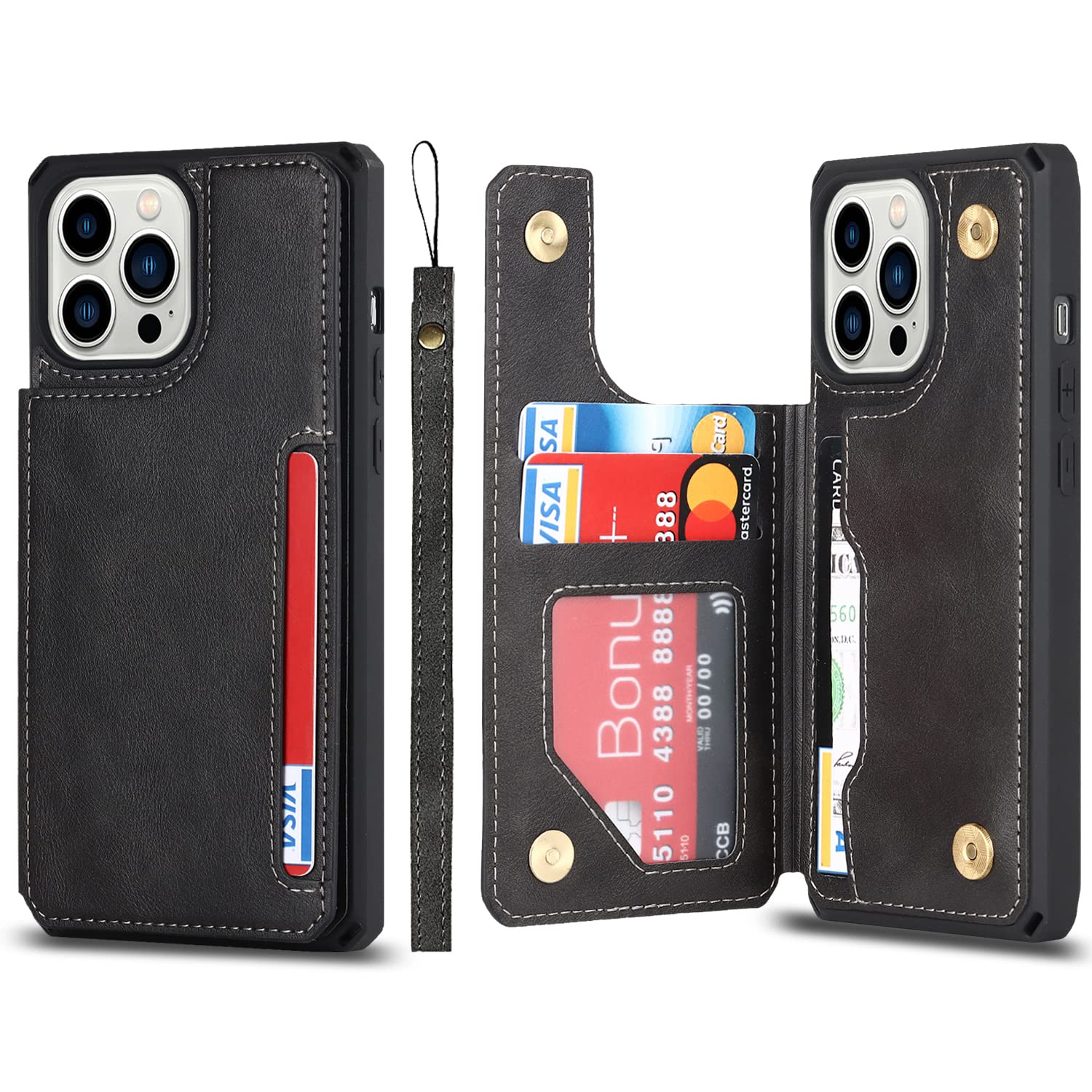 Sailortech iPhone13 Pro 対応 背面ケース アイフォン13プロ ケース アイフォン13プロカバー 財布case ..