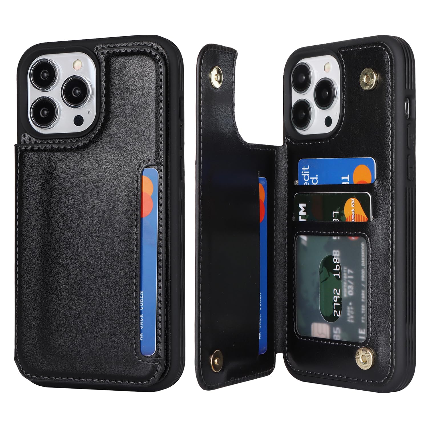 Sailortech iPhone 11 Pro Max 背面ケース 翻盖型 アイフォン11 Pro Max ケース アイフォン11 Pro Max カバー 財布背面手机壳 手帳ケース 収納付き 磁気クラスプ 小銭入れ IC カード収納 財布型 実用 横置