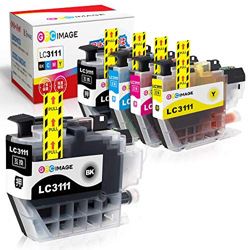 樂天商城 - GPC Image LC3111 互換インクカートリッジ LC3111-4PK + LC3111BK (計5本) 大容量タイプ ブラザー(Brother)用 インクカートリッジ LC3111 DCP J572N J577N J582N J978N J998