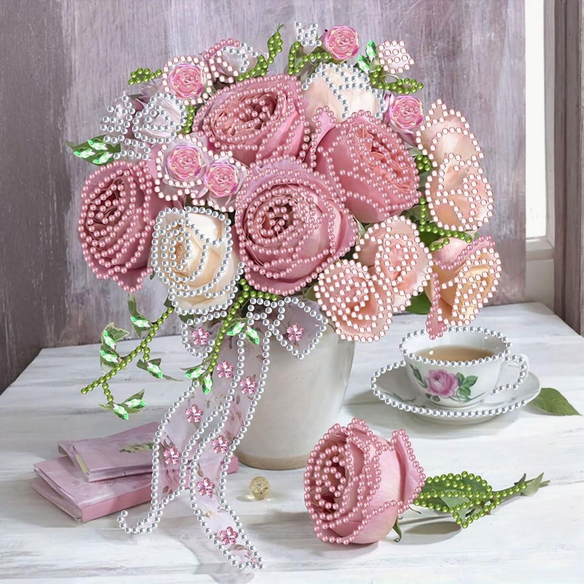 LEADINTOP ��������ɥ����� �Х�β� �Ե�§�ӡ��� 30X30cm �ӡ��������� ���å� �⥶���������� �͵� �鿴�� ��� �Ҷ� DIY ���� ...