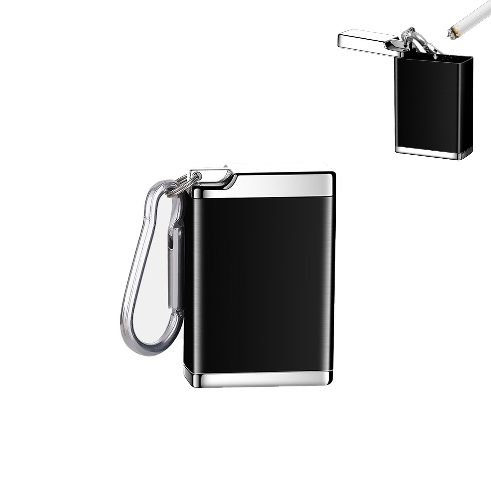 YINKE 携帯灰皿 灰皿 大容量 アッシュトレイ ポータブル 携帯用シガレットケース 車用灰皿 密閉 かわい..