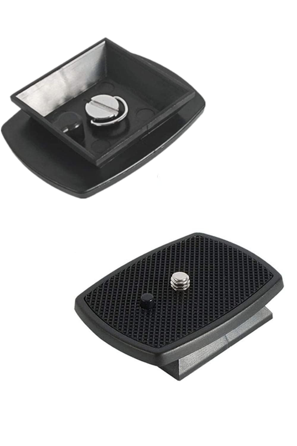 YINKE スペアシュー クイックリリースプレート 2個セット 三脚アクセサリー 交換 Sony VCT-60AV、VCT-D580RM、VCT-D680RMとVCT-R640などに対応