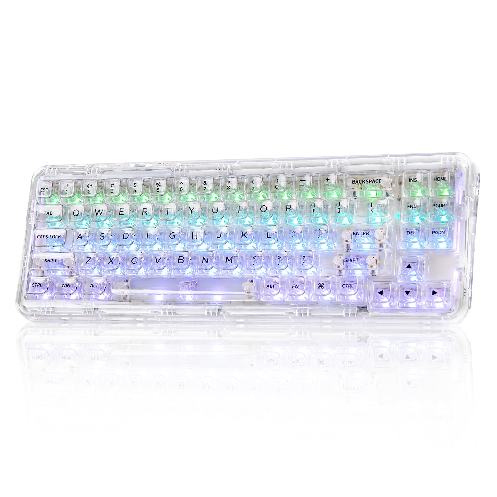 楽天市場】YUNZII X71 メカニカルゲーミングキーボードの通販