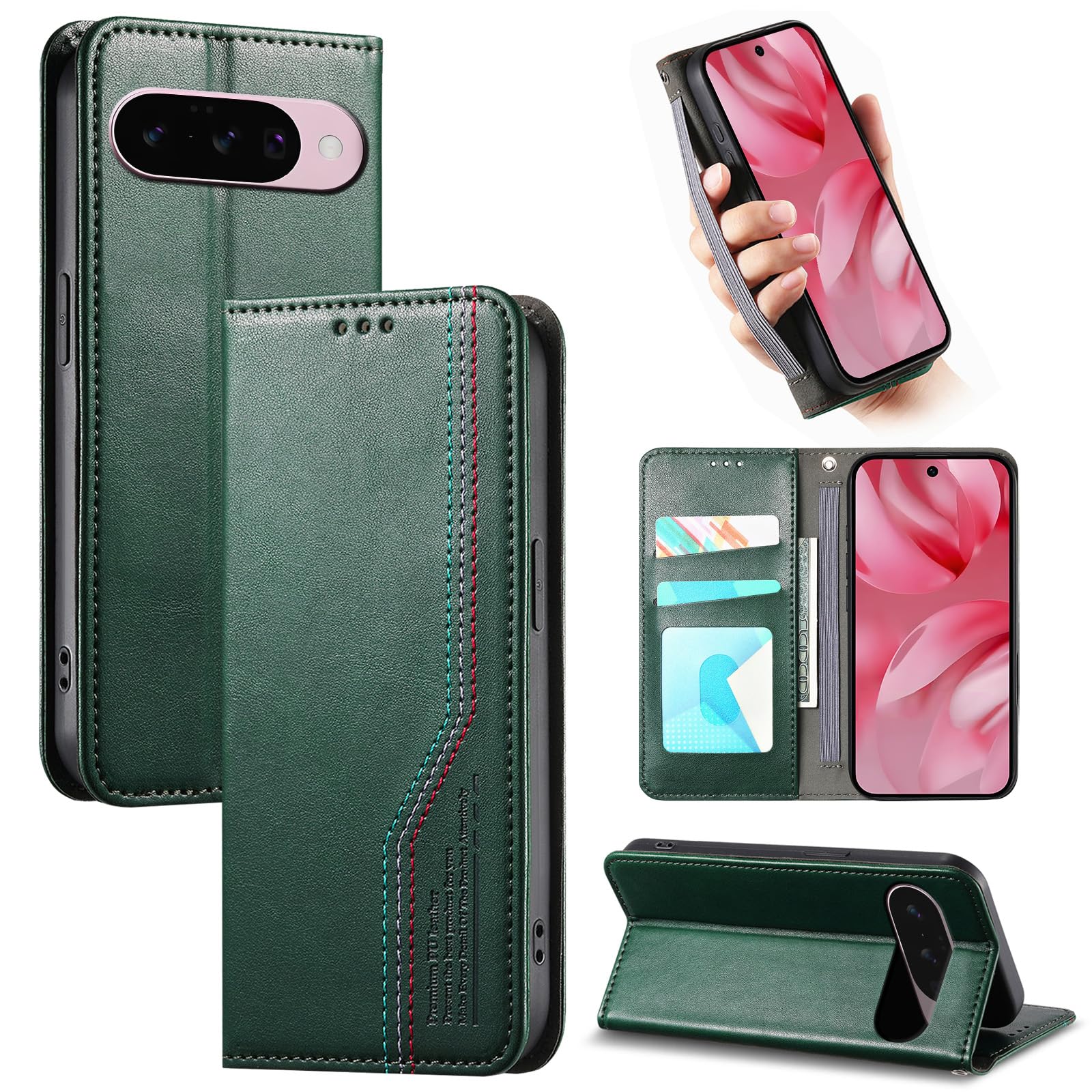 Google Pixel 10 /10 Pro ケース 手帳型 グーグルピクセル 10 スマホケース google ピクセル10 財布型 ピクセル10/10プロ 携帯カバー カード収納 Pixel 10 手帳型ケース ぐーくるぴくせる10 ベルトなし 財布