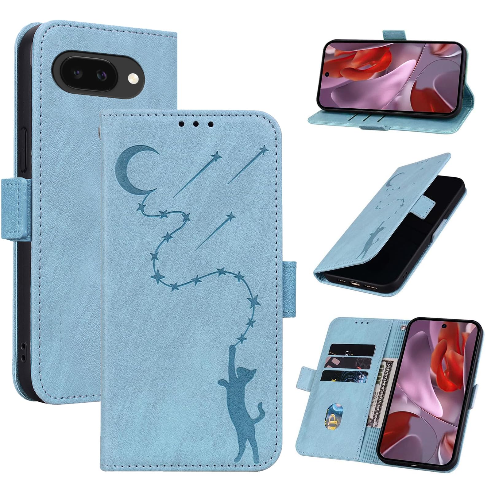 樂天商城 - ONETHEFUL との互換性あり Google Pixel 9a ケース 手帳型 Pixel9a スマホケース グーグルピクセル9a ケース 耐衝撃 カード収納 マグネット googleピクセル9a 携帯ケース ピクセル9a スマホカバー ぐーぐるぴくせ