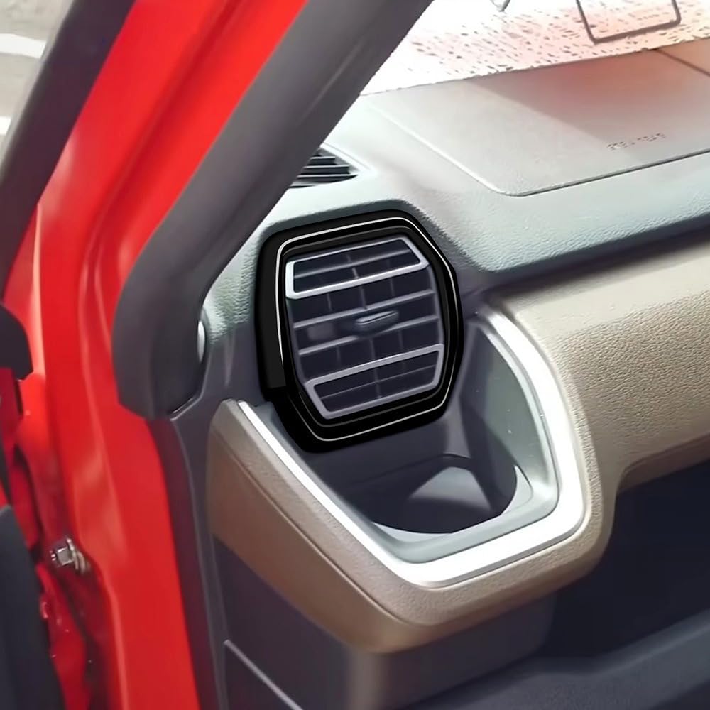 樂天商城 - 新型 ムーヴ LA850S LA860S型 （2025年6月・）エアコン吹き出し口カバー 吹き出し口パネル インテリアパネル カスタム 内装パーツ 車種専用設計 アクセサリー ピアノブラック