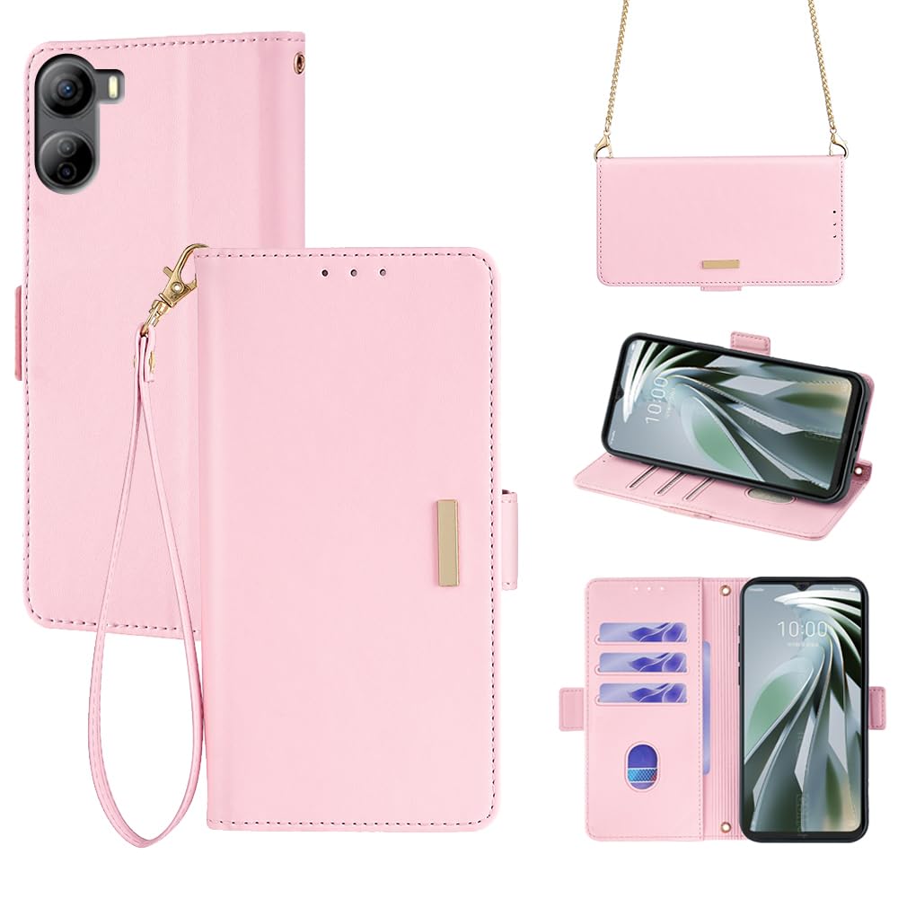 樂天商城 - Libero 5G IV ケース リベロ5g iv スマホケース ショルダー ストラップ付き libero 5g iv a302zt ケース スタンド機能 カード収納 耐衝撃 リストストラップ付き libero5g4 スマホケース おしゃれ 女性 のあるメ