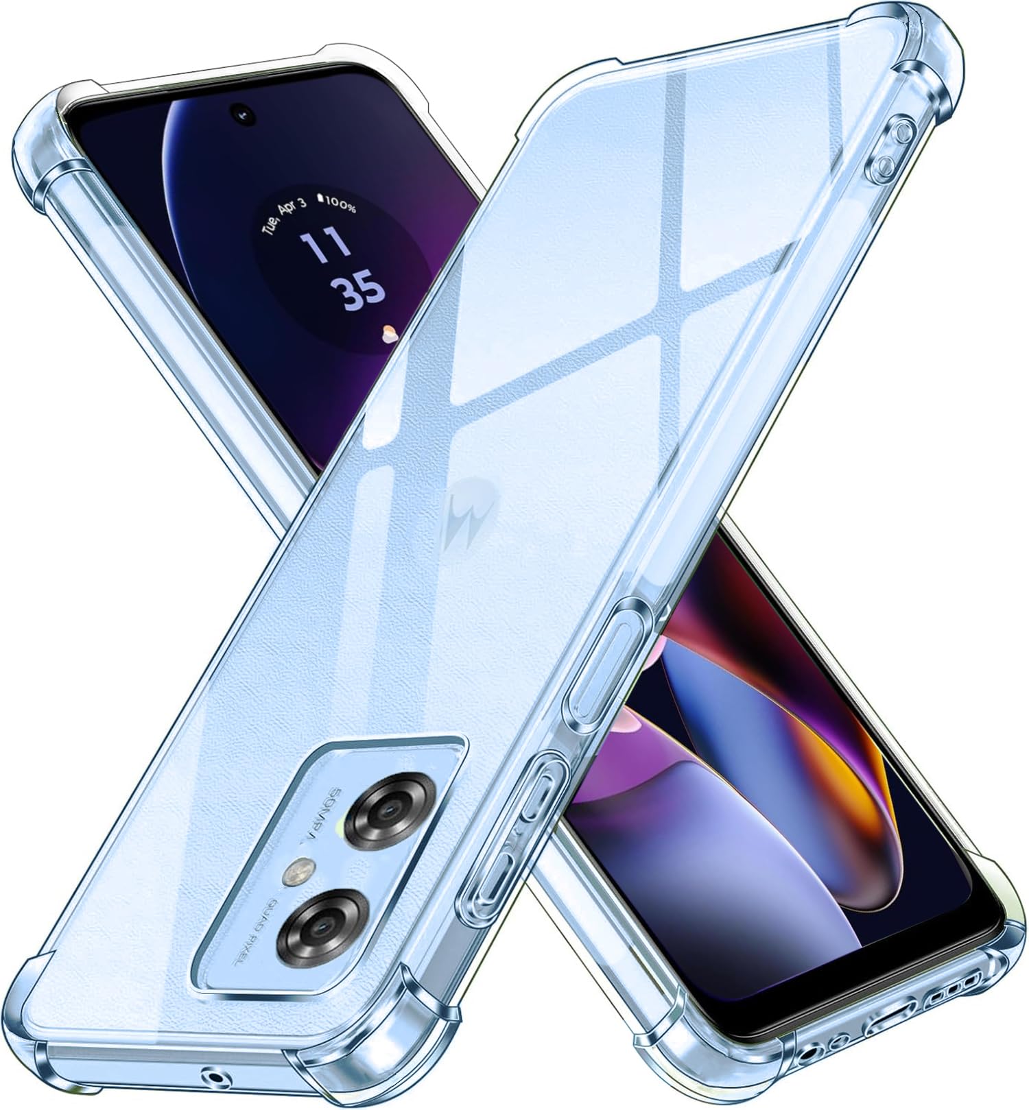 樂天商城 - LAYJOY 対応 Moto G64 5G ケース / G64Y 5G/ Moto G54 ケース 耐衝撃 透明ソフトTPU 軽薄 Motorola G64 /G64Y 5G カバー [ 四隅・化保護 シリコン 軟性 全透明 全面保護 衝撃吸収]（クリア）
