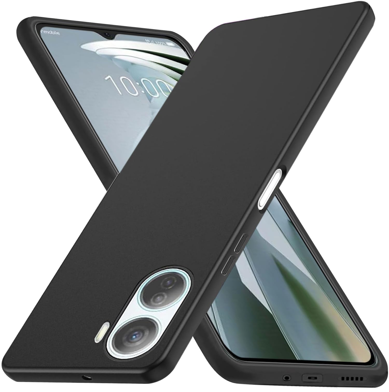 樂天商城 - LAYJOY 対応 ZTE Libero 5G IV ケース A302ZT ケース マット感 リベロ5ジーIV カバー ソフト シリコン TPU素材 [軽量 薄型 スリム 耐衝撃 耐久性 指紋防止] 全面保護 libero 5g iv スマホケース(ブラッ