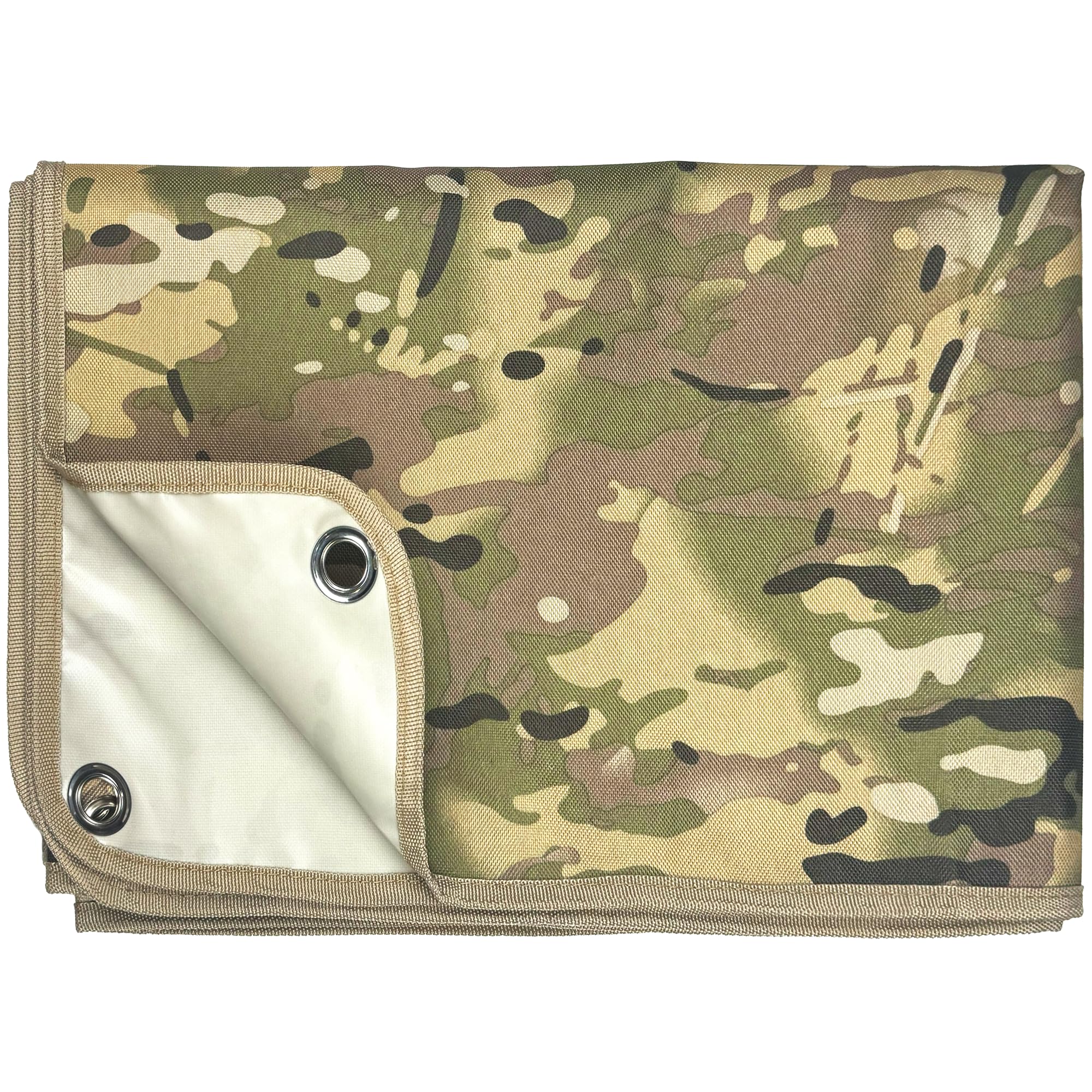 Tencen グランドシート 迷彩 防水 厚手 耐久性 高耐摩耗 サバゲー キャンプ アウトドア 花見 花火大会 運動会 マルチカム 2×3M