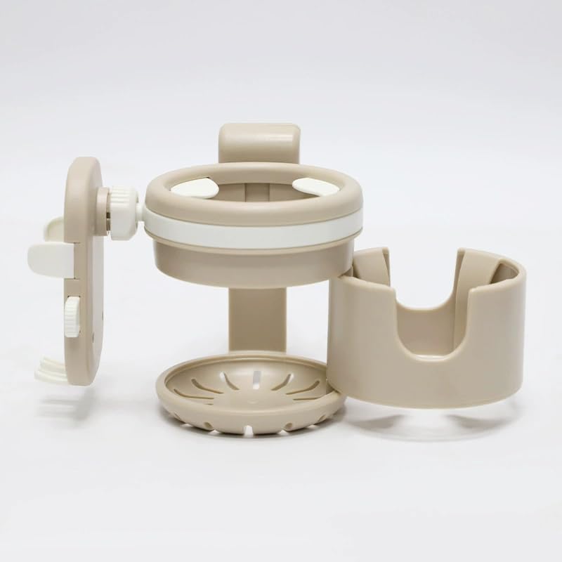 ZOOBLY ベビーカー ドリンクホルダー 2個 2in1 スマホホルダー ベビーカー カップホルダ ...