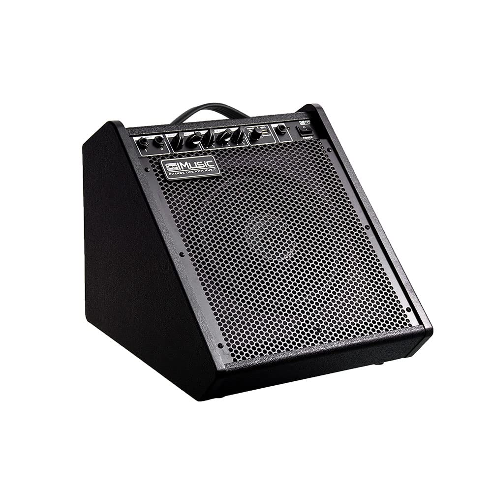 Rakuten - Coolmusic 100W BTパーソナルモニターアンプ電気ドラムアンプスピーカー、キーボード、アコースティックギタースピーカー