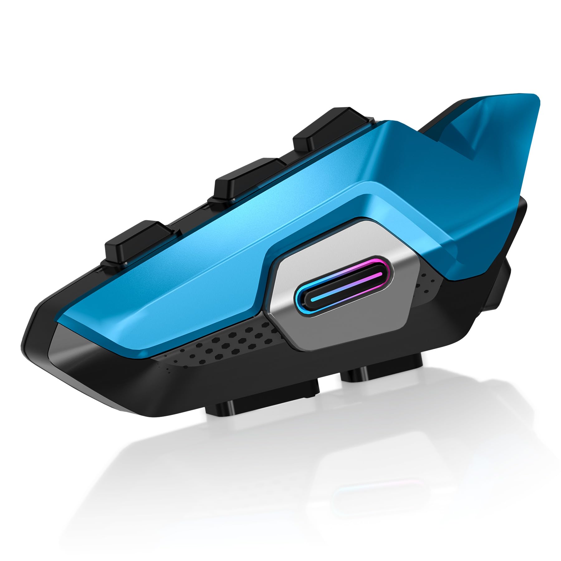 バイク インカム 2人同時通話 インカム バイク用 IP67防水 1500mAh大容量 28時間連続使用