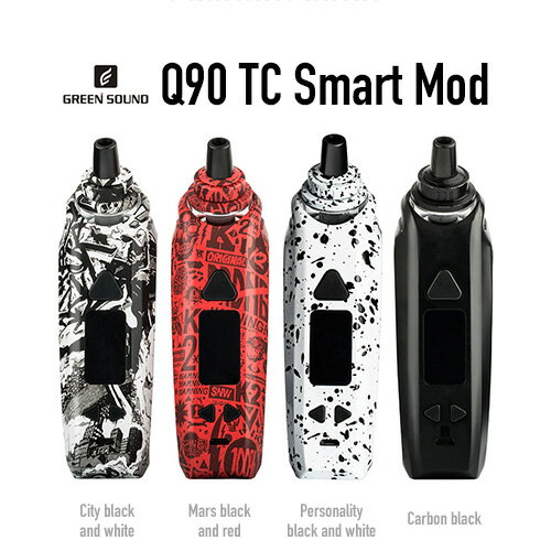 ★SALE!!★【30ml相当分リキッドサービス】Green Sound Q90 TC Smart Mod【グリーンサウンド】【温度管理】【ボックス】【テクニカル】