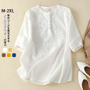トップス レディース ブラウス トレンド カットソー プルオーバー tシャツ 30代 40代 50代 60代 春 春夏 夏 人気 カジュアル 半袖 長袖 フリル 大きいサイズ ゆったり 丈 ロング 無地 春服 夏服 母の日 ミセス 実用的 誕生日 ギフト プレゼント M-2XL