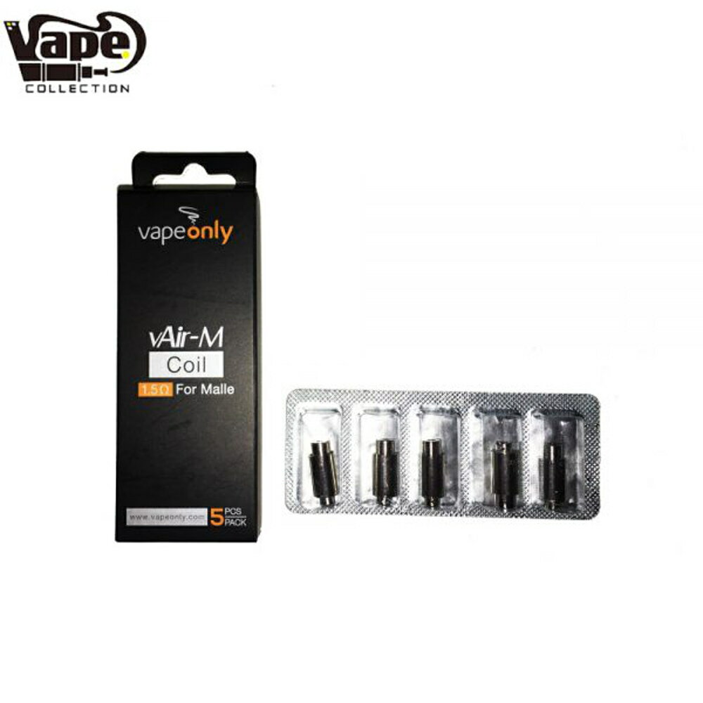 VAPE ONLY MALLE(マール)専用コイル 1.5Ω/5個セット | VAPE ベイプ ベプ ...