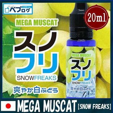 snow freaks（スノーフリークス） 20ml | B-5 電子タバコ リキッド 電子たばこ 国産 VAPE ベイプ フレーバー リキッド 国産リキッド ベプログ 日本製 ニコチン タール0 大容量 メンソール kamikaze レッドブル