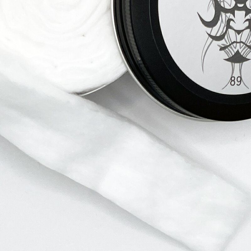 くまどり商店の89 Can Cotton(鬼缶) nero edition1/ VAPEHACK HACK 【VAPE 電子タバコ コットン RDA 日本製 アクセサリー 缶コットン 】｜アングル2