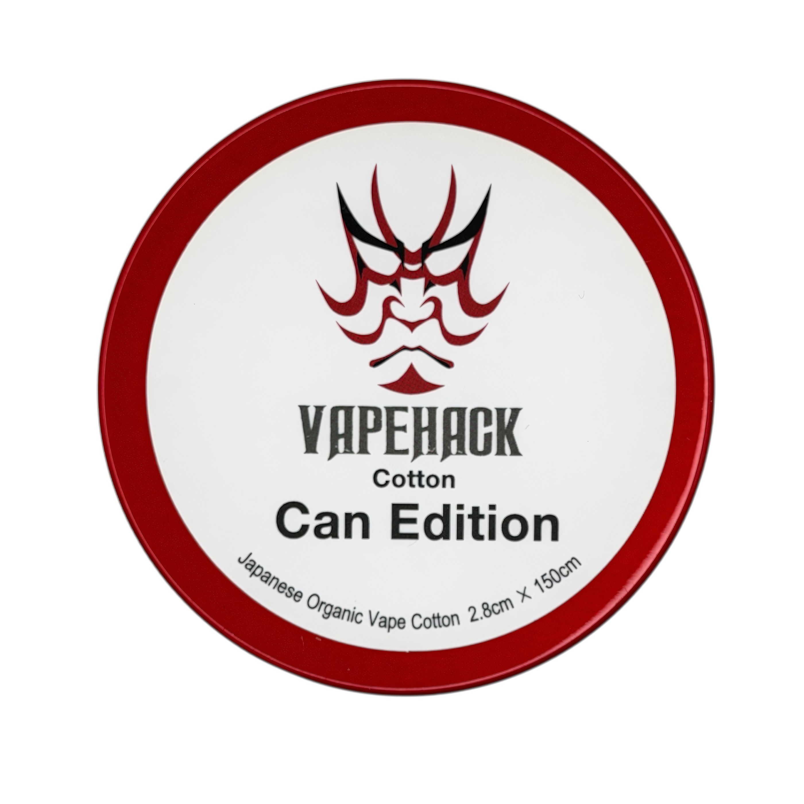 VapeHack Cotton Can Edition Vape専用国産オーガニックコットン 1500mm×28mm 国内綿会社と繊維1つの太さ長さまで打ち合わせを行い、Vape仕様Cottonとして仕上げました。 Cottonは太めの綿と細めの綿の2種類混合で仕上げています。 コットン臭は皆無 腰折れしにくい 吸収率、保持力もいい 帯状 持ち運び便利な缶仕様 ※輸送コスト削減のため封筒に直にお入れして発送してります。ご了承ください。