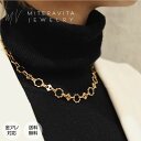 金属アレルギー対応 サージカルステンレス メカニカルパンク チェーン ネックレス 39cm 金属アレルギー 変色しない 錆びない つけっぱなし ゴールド アクセ...