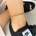 金属アレルギー対応 アンクレット サージカルステンレス フィガロ チェーン 幅 4mm つけっぱなし チェーン サビない 変色しない レディースアンクレット ペ...