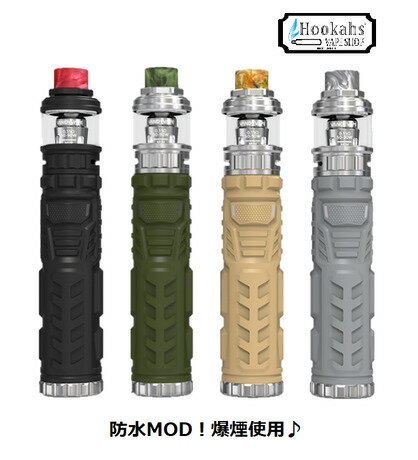 電子タバコ べイプ 防水モッド VANDYVAPE TRIDENT 【d107】スターターKIT バンディーべイプ 18650サイズ スターターキット チューブ スターターキット