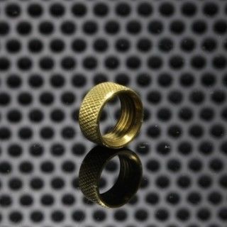 【カスタムパーツ】The Golden Greek GGTS-JustGG-Stealth-GGTB Button Locking Ring Brass【RDA】【VAPE】【カスタ…