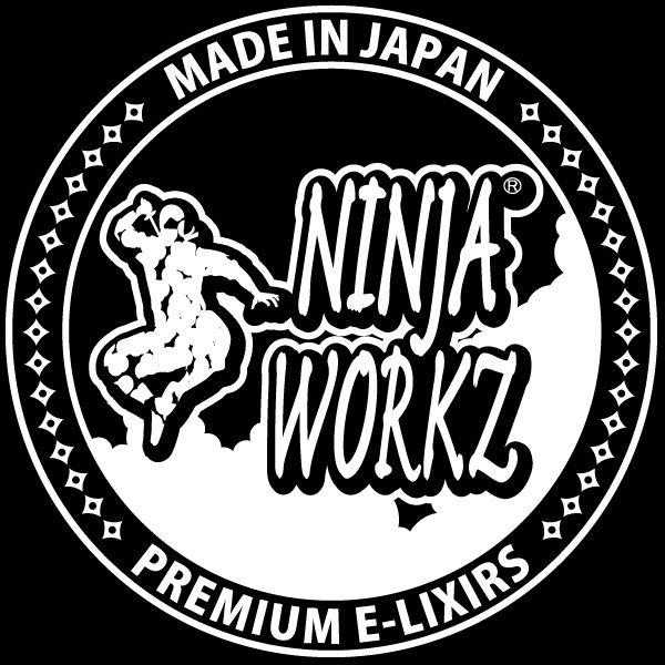 ベイプ 国産 リキッド NINJA WORKZ （ニンジャワークス）premium E-lixirs 15ml フーカーズオリジナル タール ニコチン0 禁煙 爆煙 スッキリとした吸いやすさ ガンクのつきにくい