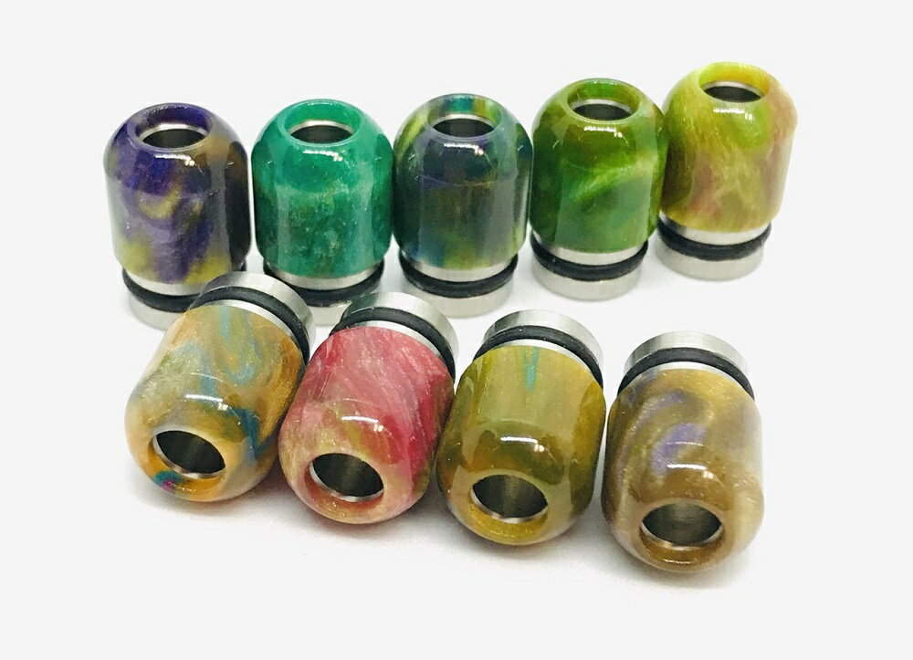 ベイプ レジン ショート ドリップチップ 510径 Drip Tip ドリップチップ ドリチ VAPE 電子タバコ マウスピース