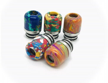 ベイプ レジン マーブル ショート ドリップチップ 510径 Drip Tip ドリップチップ ドリチ VAPE 電子タバコ マウスピース